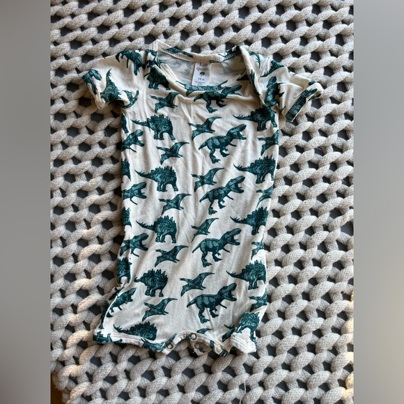 kate quinn Other - Kate Quinn Bamboo 3-6m Green Dino Shortie